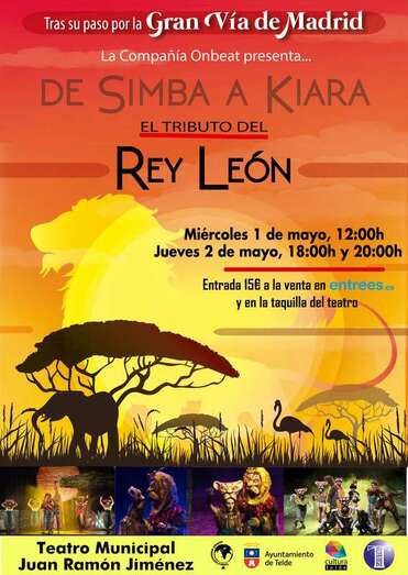 Cartel de espectáculo (Foto TA)